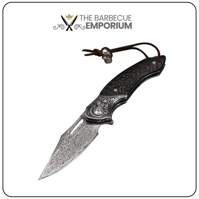 Outdoor Folding Knife - Portable Mini BBQ and Camping Knife