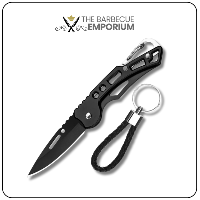 Portable Multifunction Keychain Knife - Stainless Steel