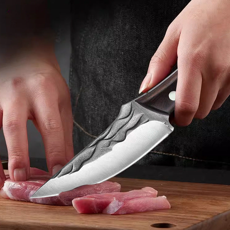 Portable Multifunctional Kitchen Knife - Stainless Steel