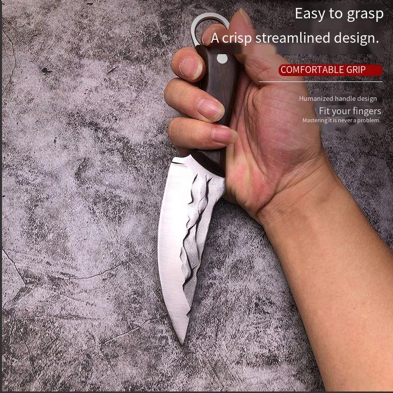 Portable Multifunctional Kitchen Knife - Stainless Steel