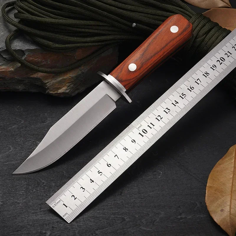 Stainless Steel Fixed Blade Knife - for BBQ