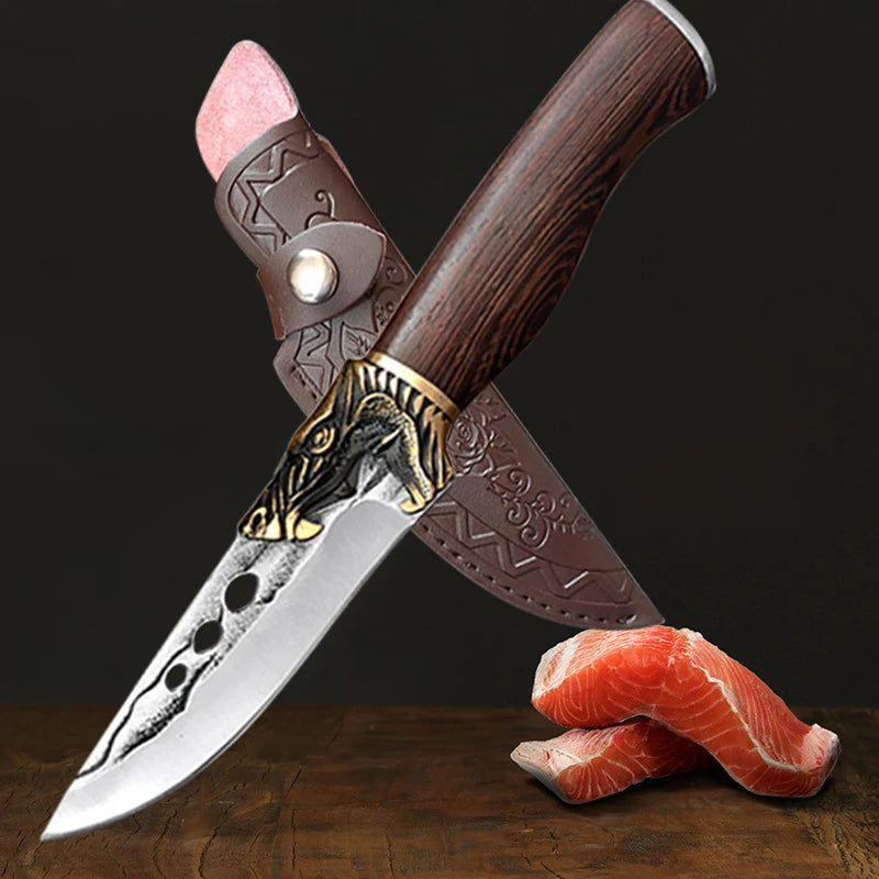 Forged Boning Pocket Knife for Versatile Cooking - For Culinary Adventures