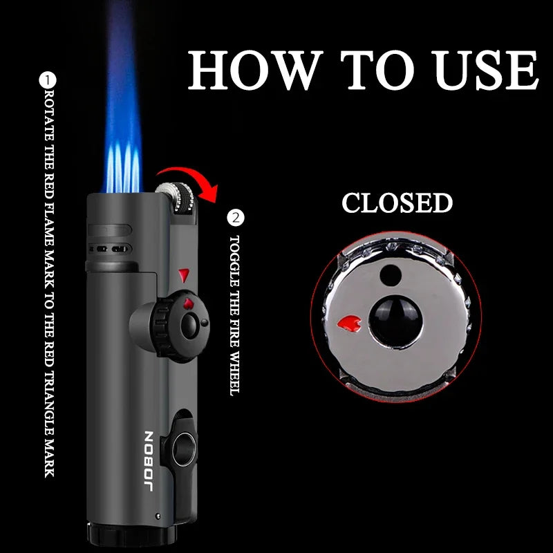 4 Torch Jet Lighter - Windproof