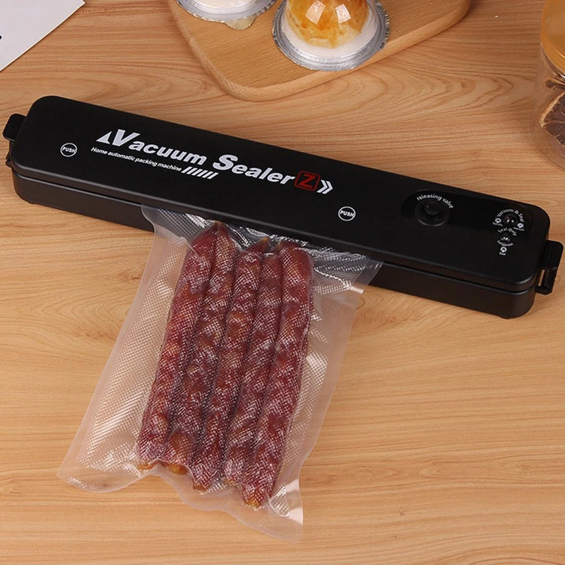 Vacuum Sealer Packaging Machine with 10 Free Bags - Food Sealing Machine, EU/US Plug