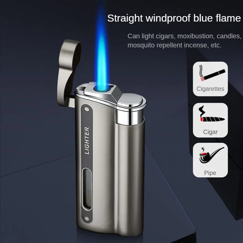 Butane gas lighter – windproof and refillable