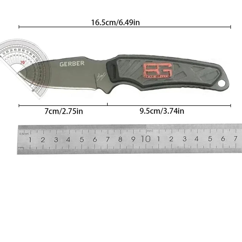 Outdoor BBQ Knife – High-Hardness, EDC & Camping Tool