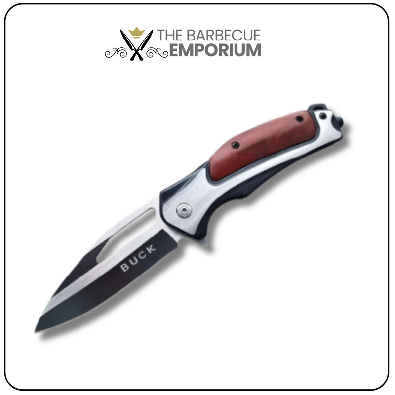 Portable Mini Folding Knife - Compact Stainless Steel Kitchen Utility Tool